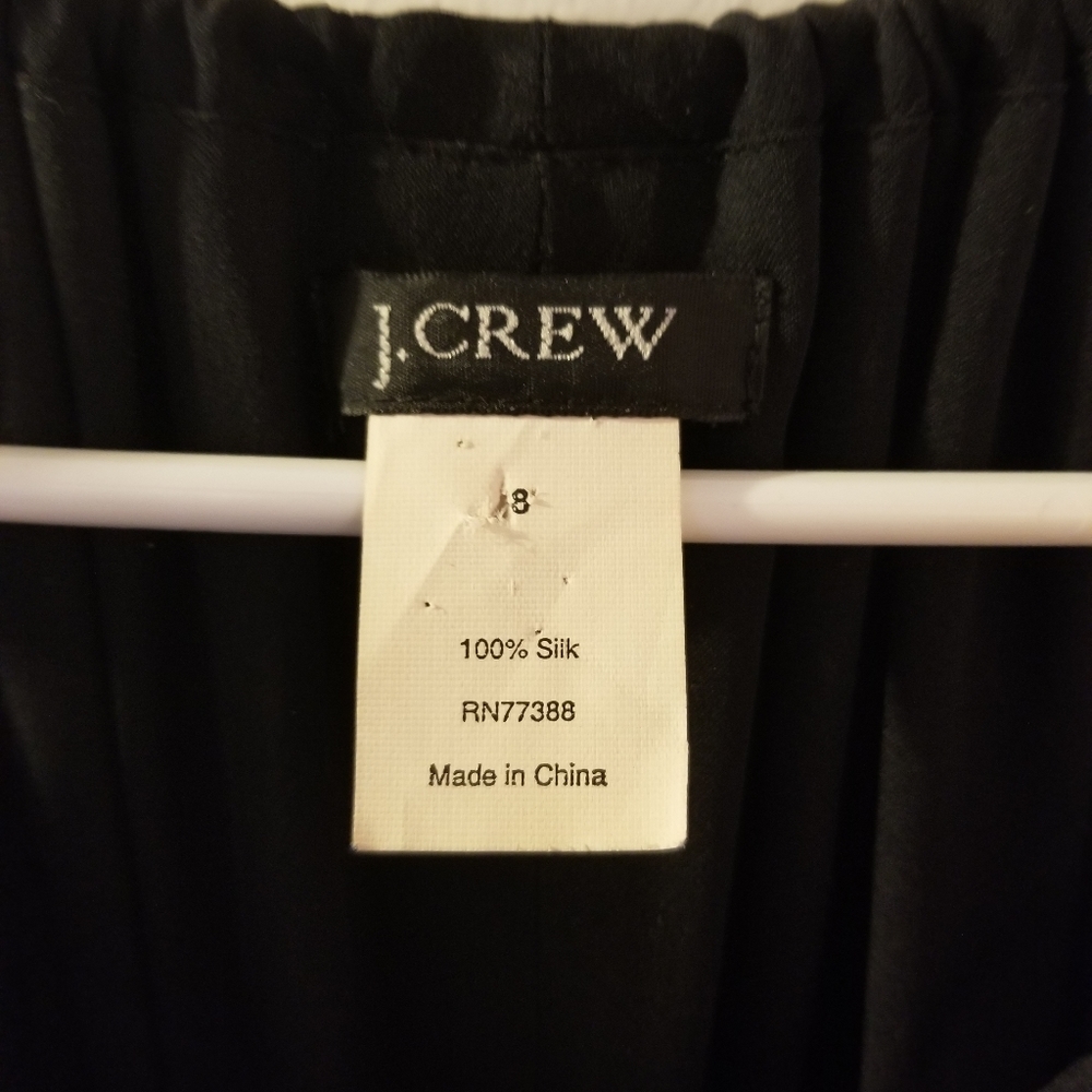 J. Crew Summer Black Dress